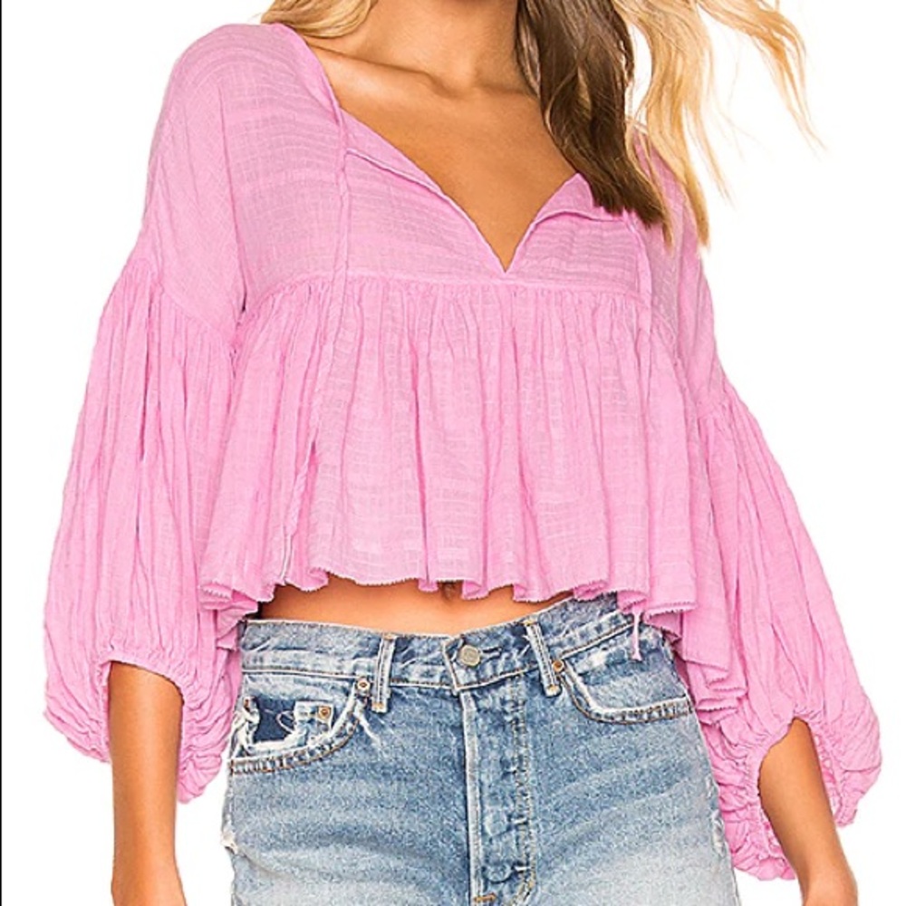 Free People Beaumont Mews Blouse